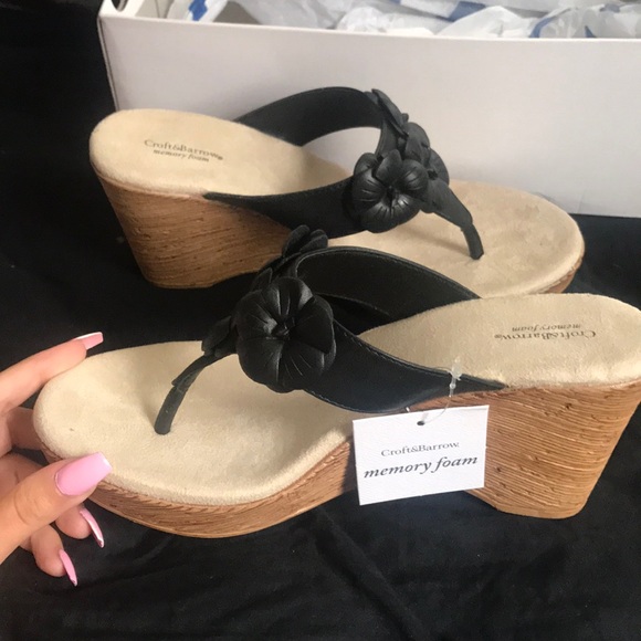 croft & barrow Shoes - Memory Foam wedges